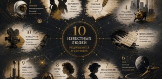 10 известных личностей, родившихся в сентябре